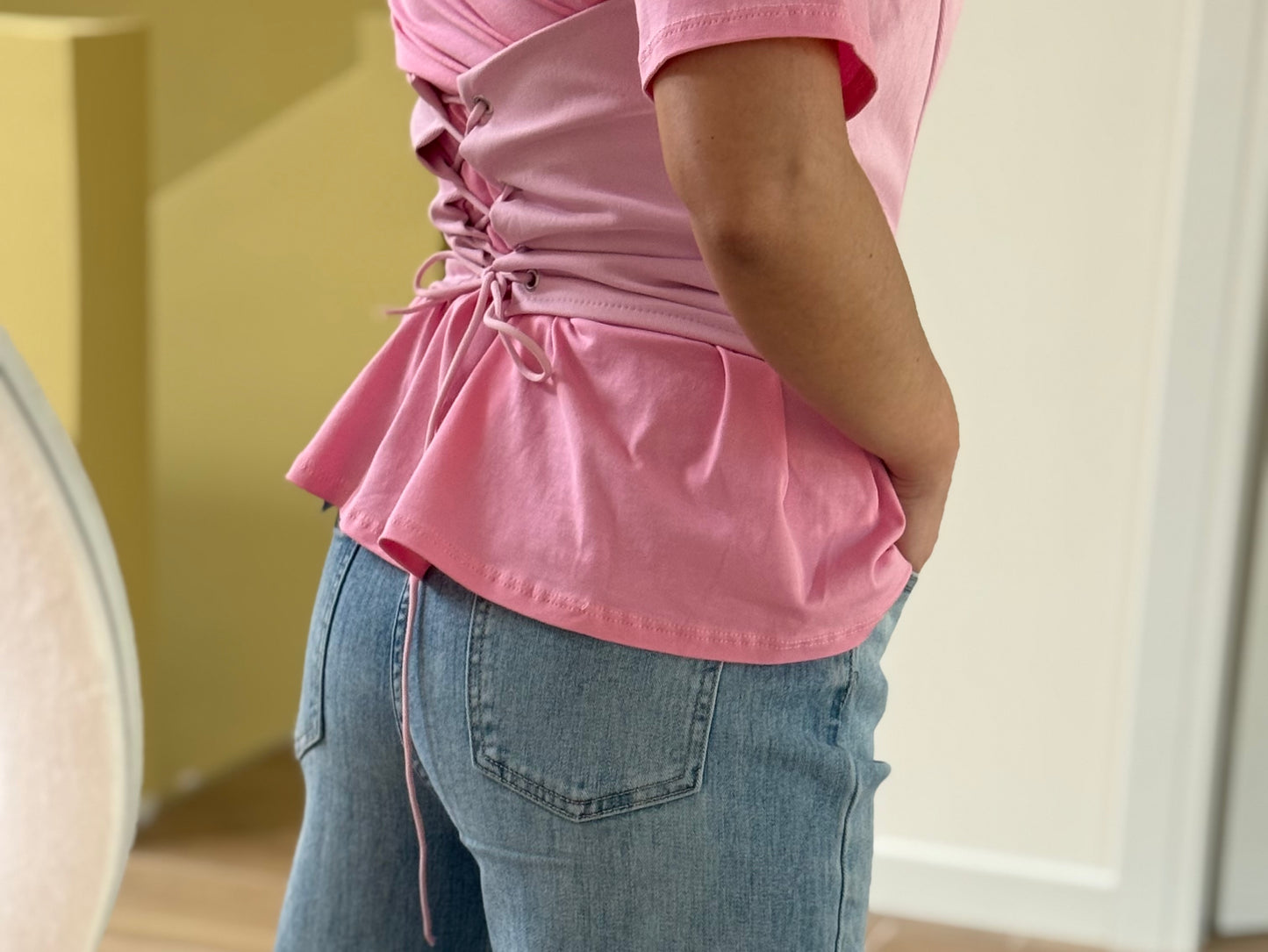 BUSTIER -rosa