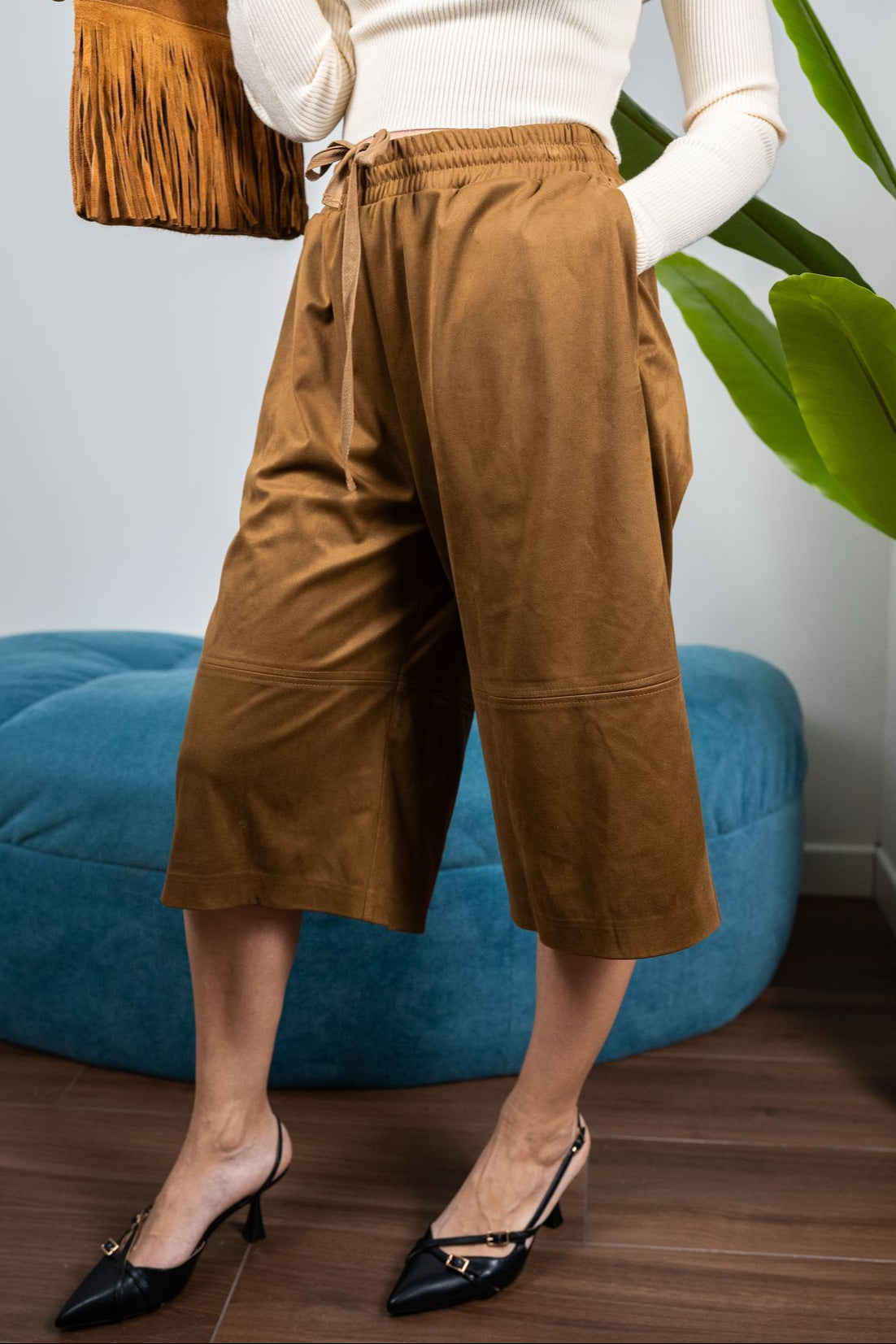 BERMUDA EFFETTO CAMOSCIO LUMINA