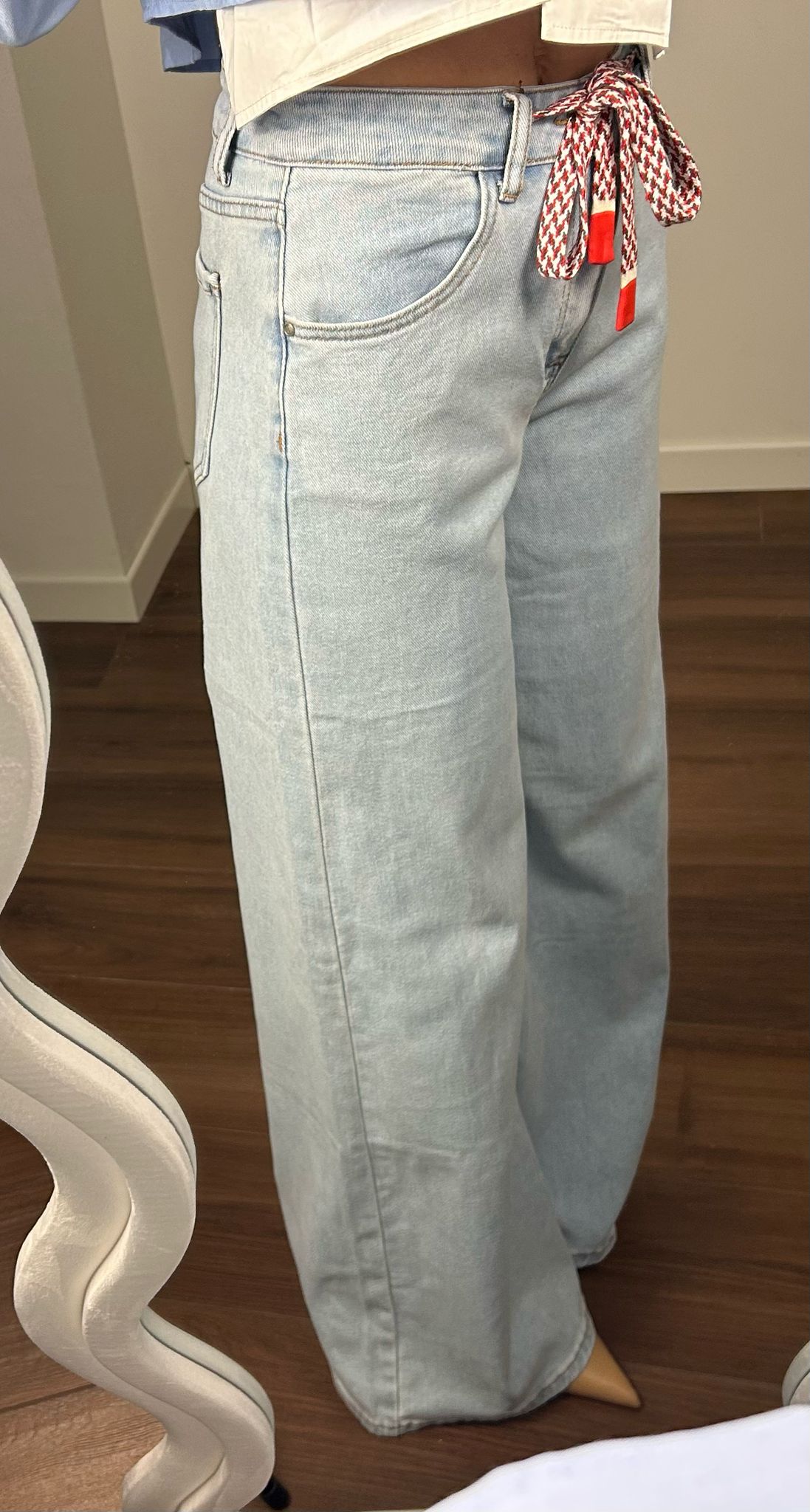 JEANS ZAMPA CORDA