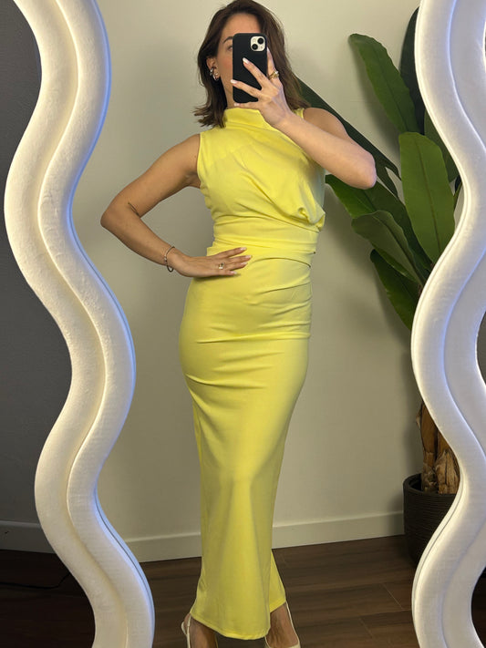 ABITO PARTY GIALLO