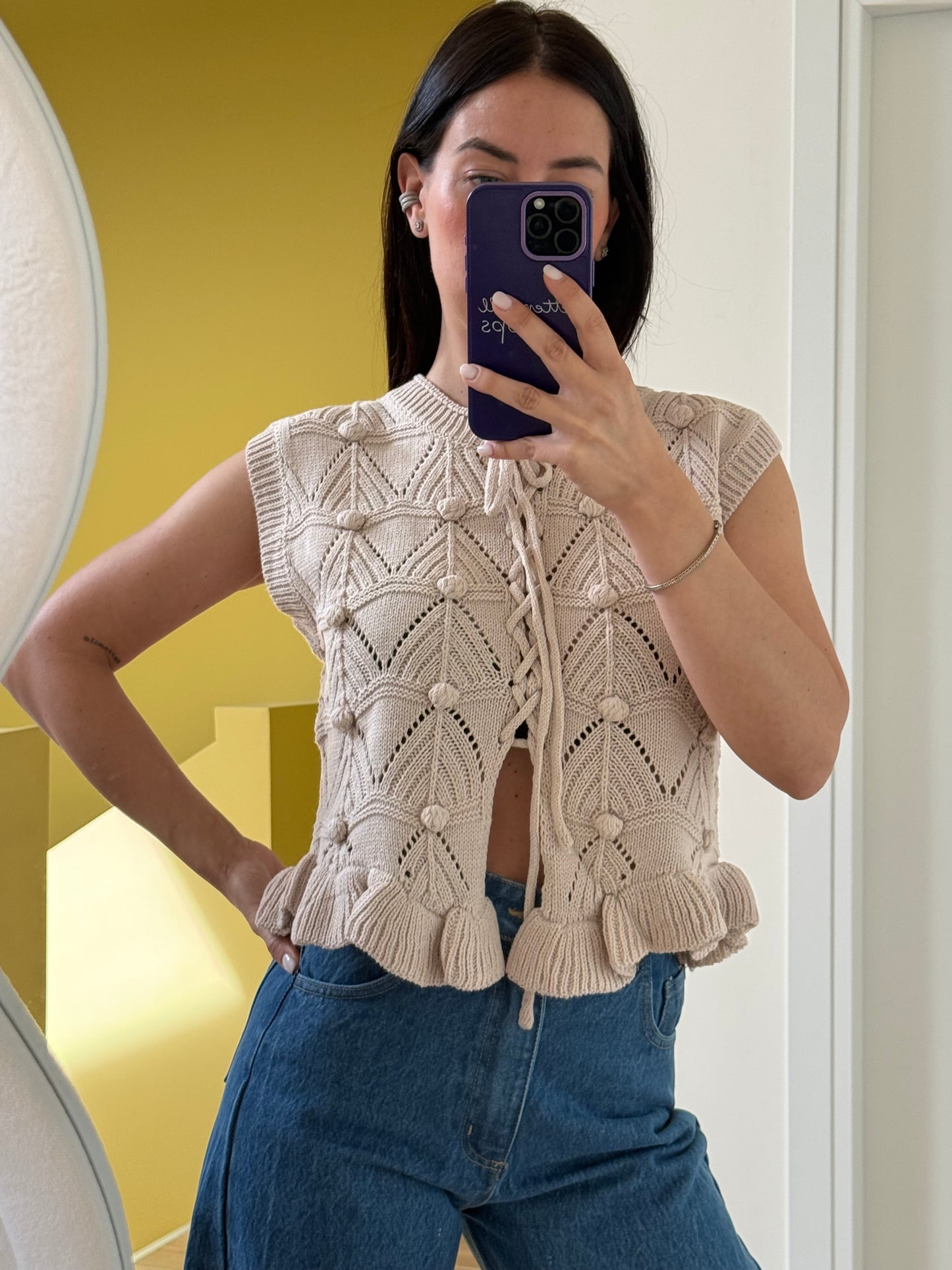 MAGLIA ALOY -beige