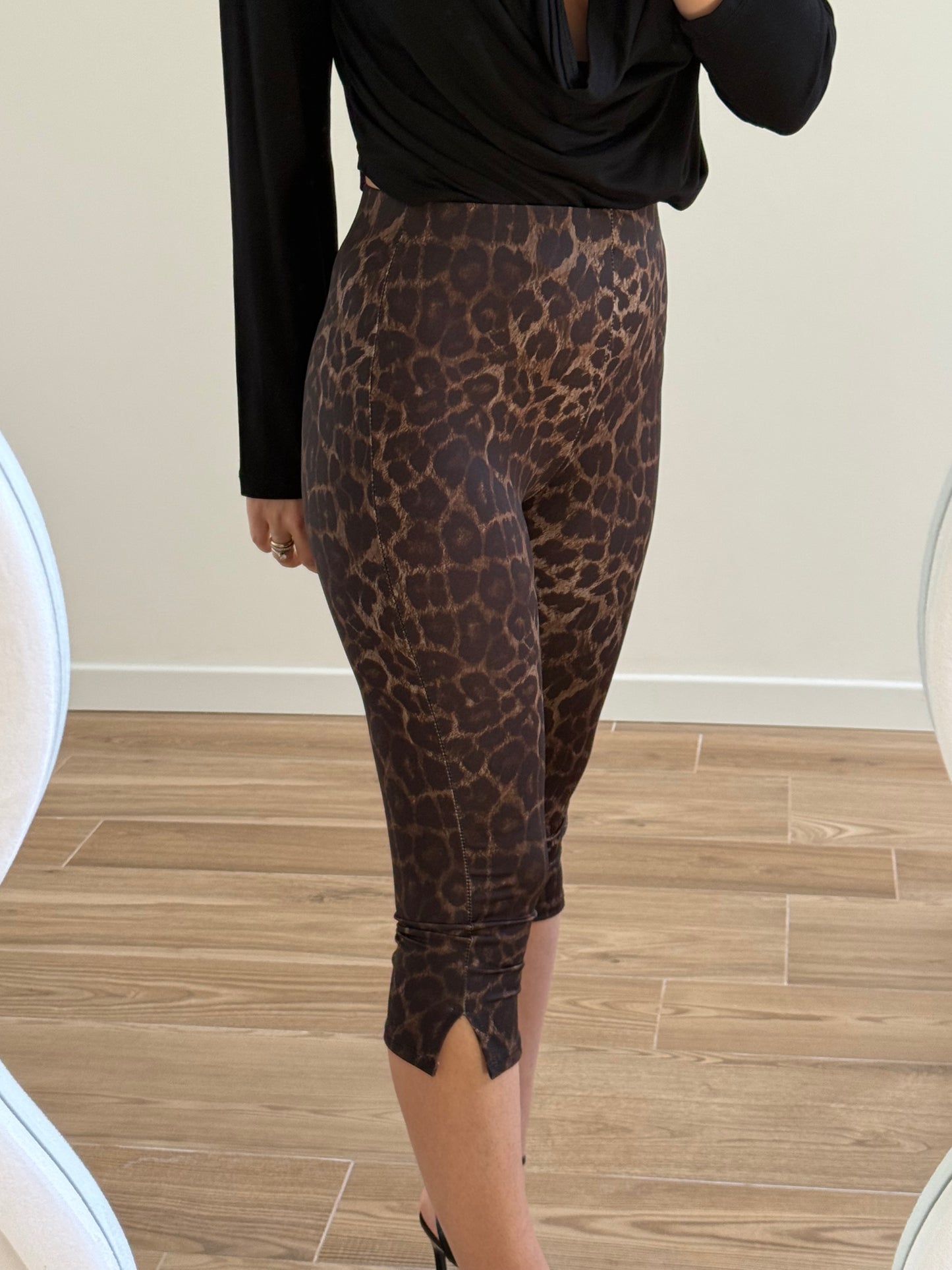 LEGGINGS ICONICO -leopardato