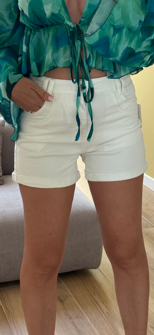 SHORTS -Bianco