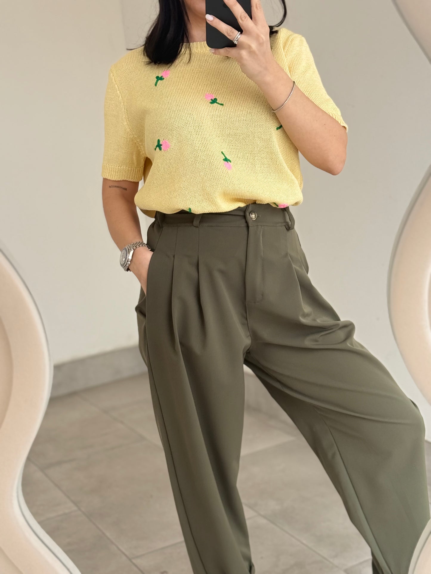 PANTALONE OFFICE -Verdone