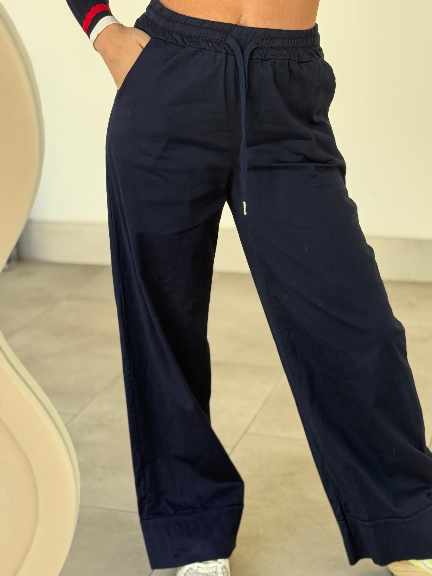 PANTALONE JOGGER -blu