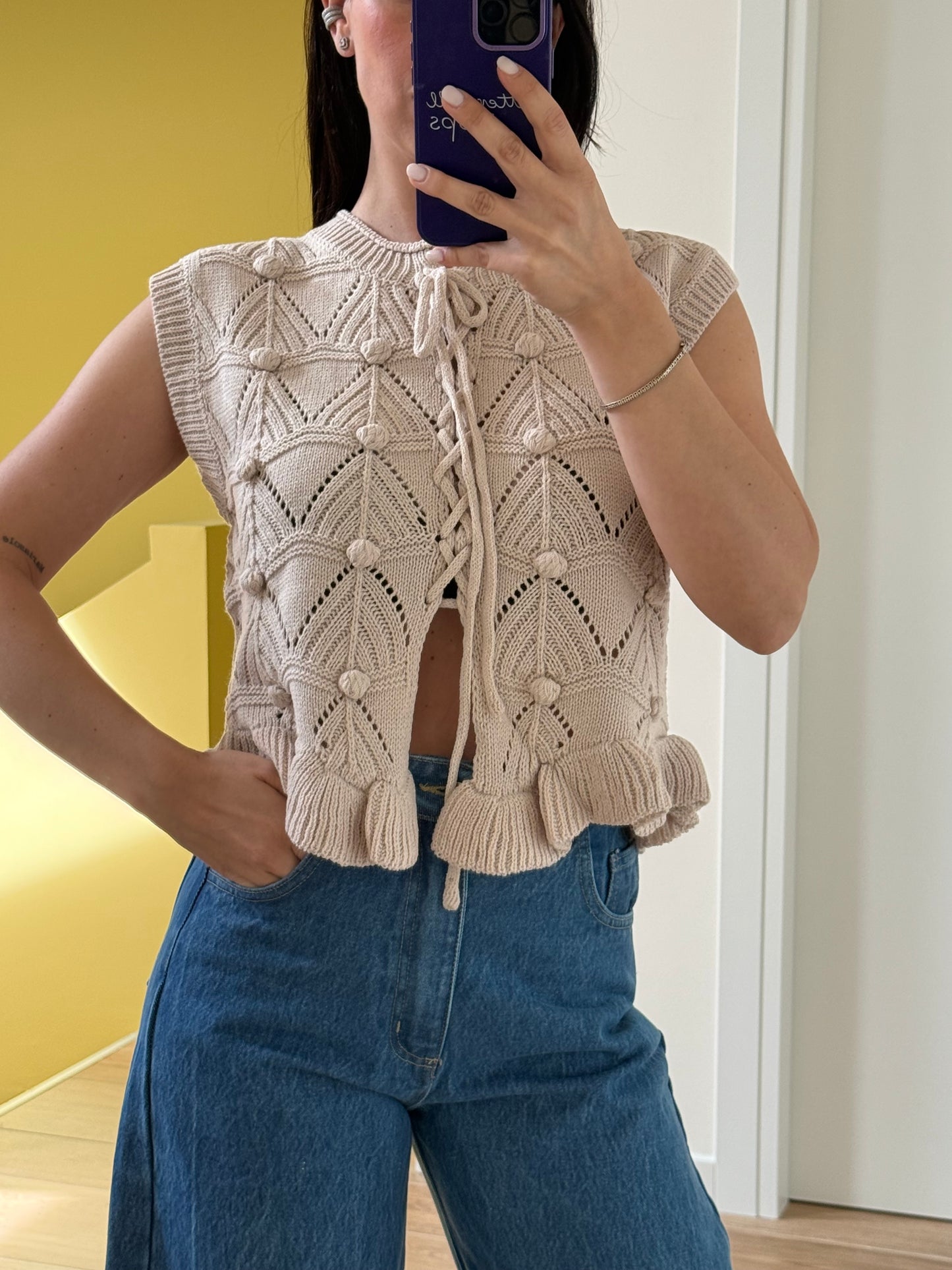 MAGLIA ALOY -beige