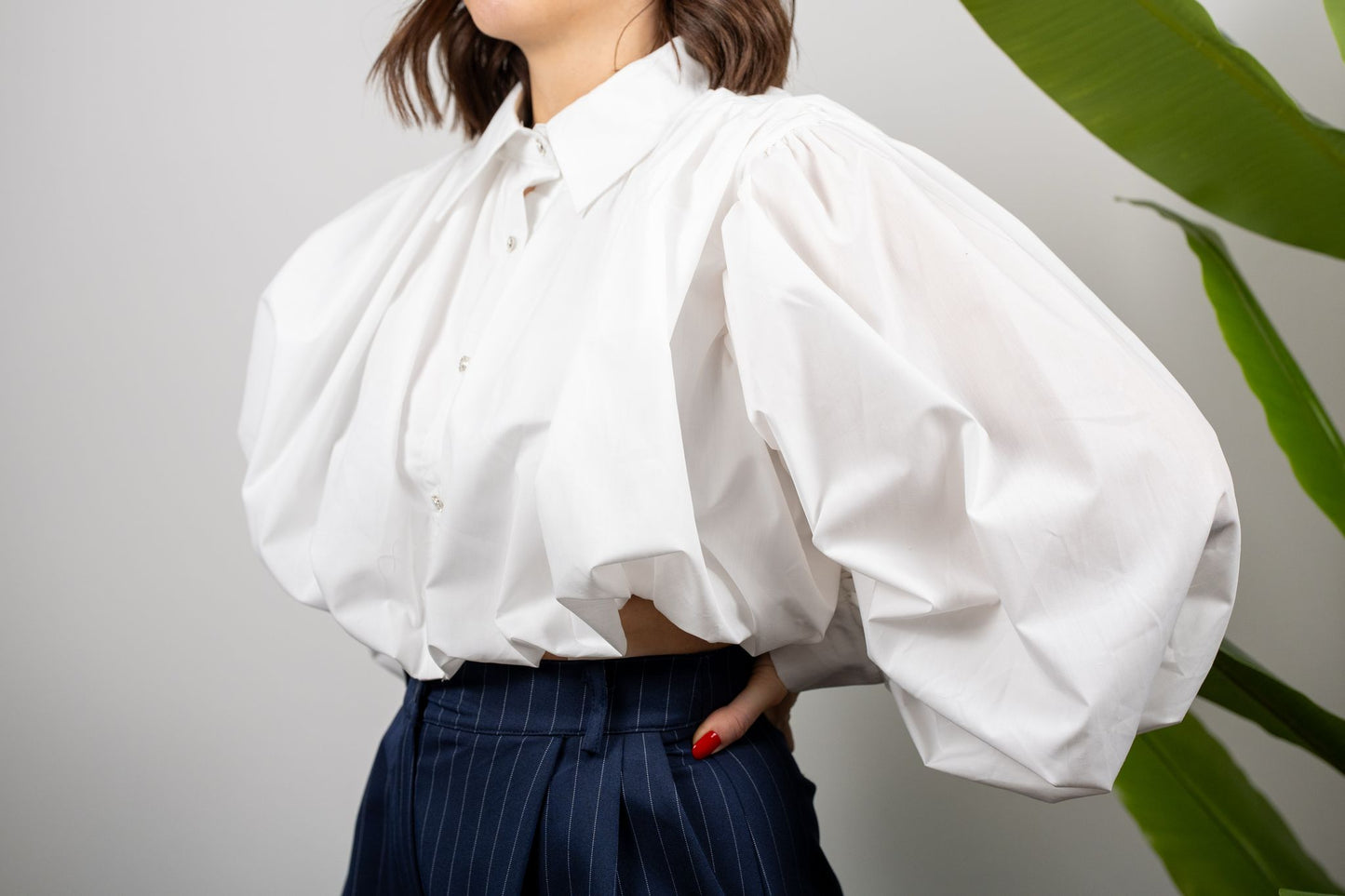 CAMICIA CROP
