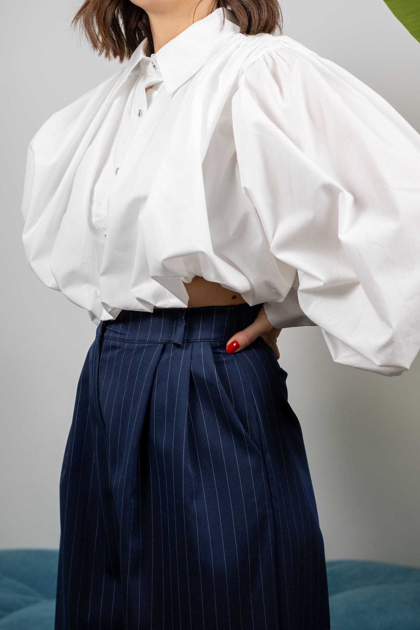 CAMICIA CROP