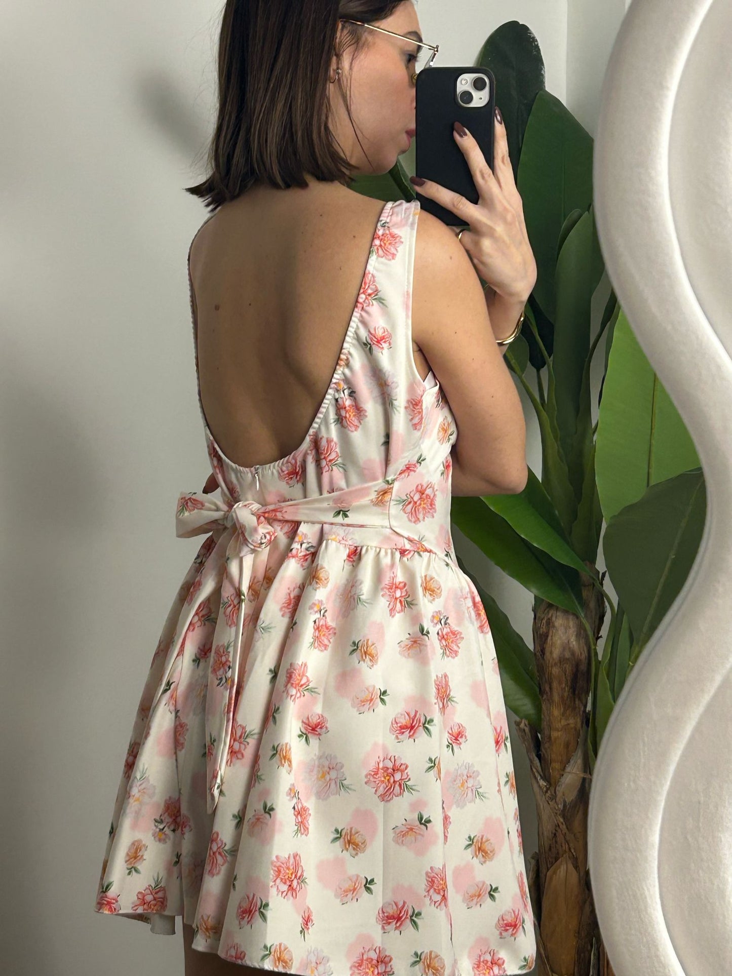 ABITO FIORI BUSTIER